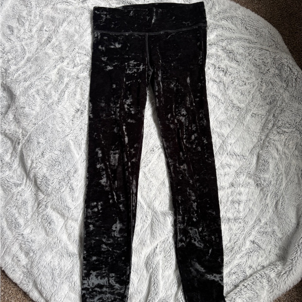 PINK Victoria's Secret Velvet Leggings